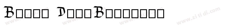 Bison DemiBold字体转换